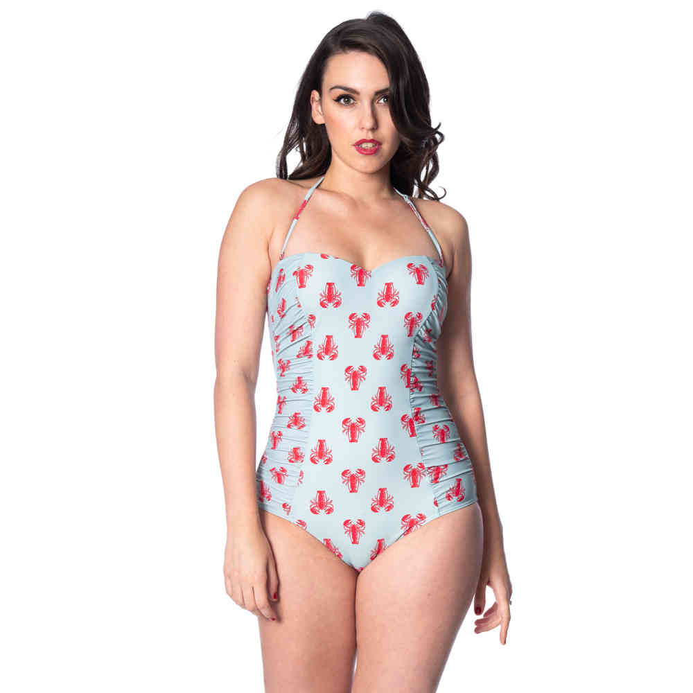 Dancing Days - LOBSTER Swimsuit - Blue